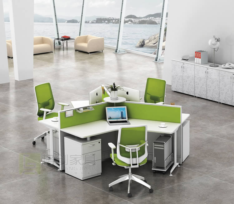 屏風辦公桌效果圖