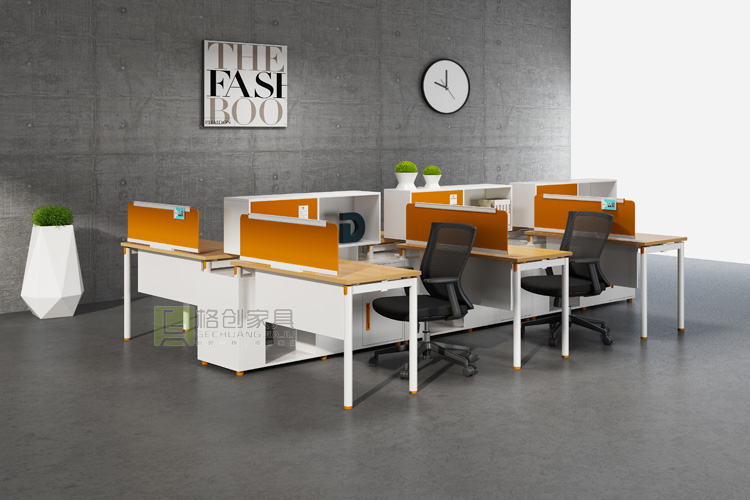 屏風辦公桌效果圖