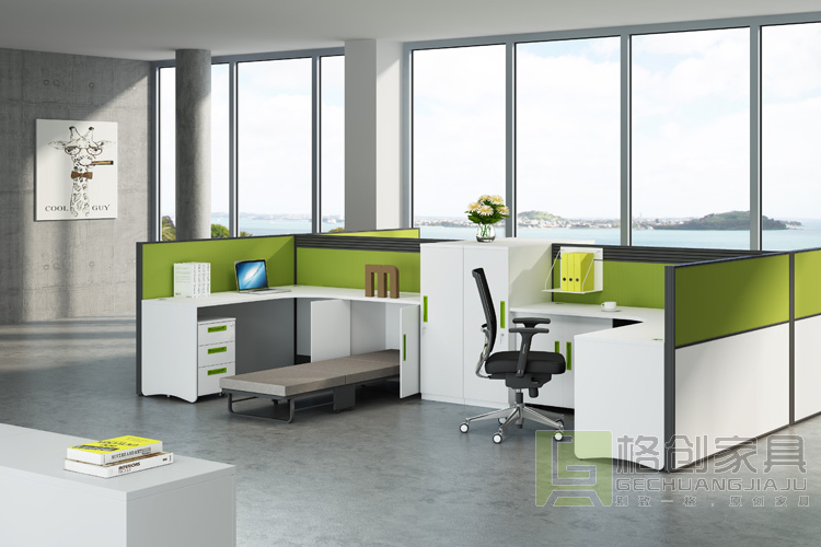 屏風辦公桌效果圖
